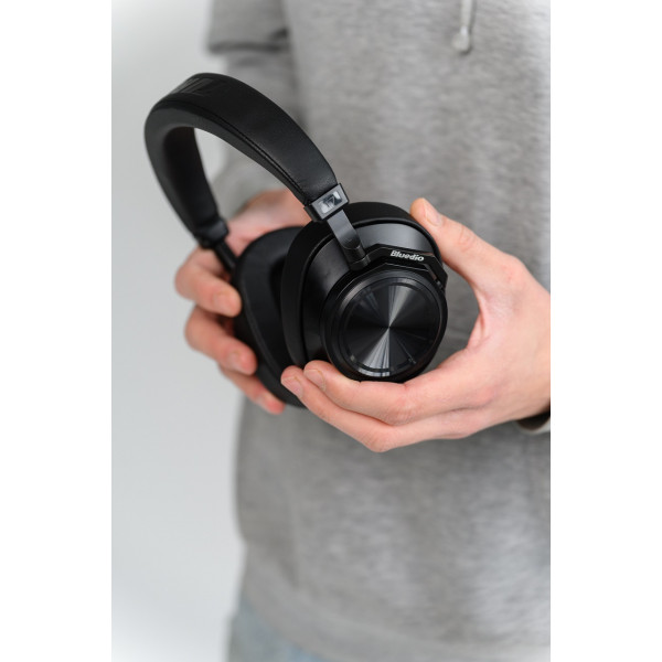 Беспроводные Bluetooth наушники Bluedio T7 Plus с поддержкой micro SD карты Уценка