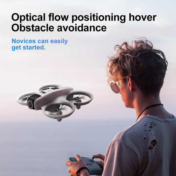 Мини-квадрокоптер V66 с HD камерой, двумя батареями и дальностью полета до 200 м