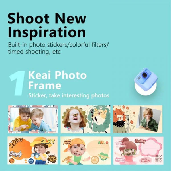 Детская камера мгновенной печати Instant Print Camera P79