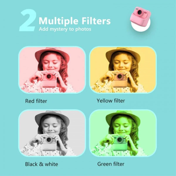 Детская камера мгновенной печати Instant Print Camera P79