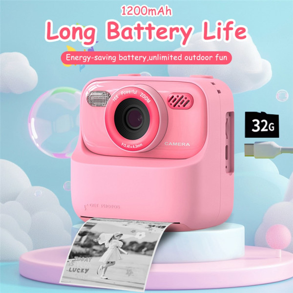 Детская камера мгновенной печати Instant Print Camera P79