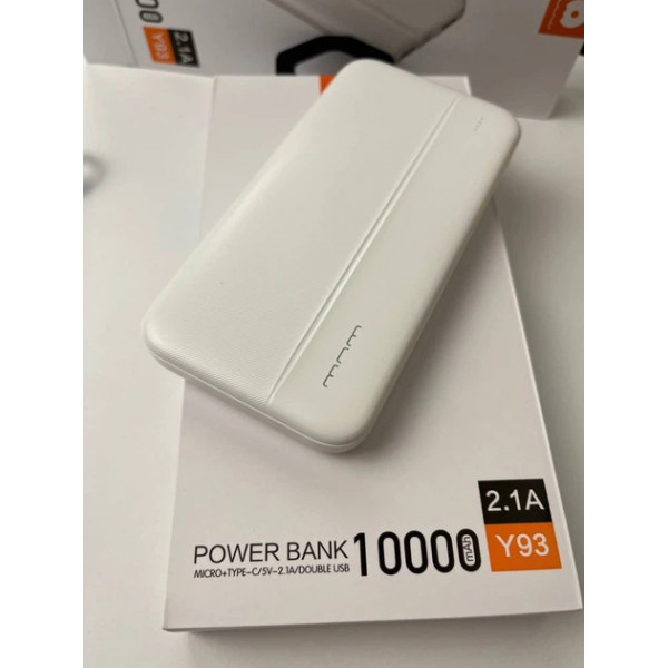 Повербанк WUW Y93 10000mAh 2x USB Micro Type-C