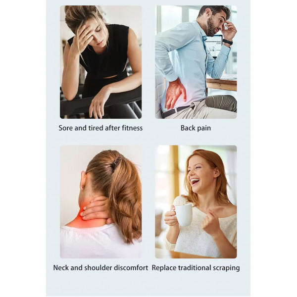 Масажер для міофасціальної релаксації DYM060 з функціями нагрівання, EMS та вібрації