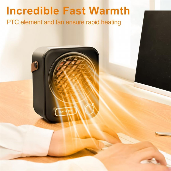 Портативний обігрівач Epik GXZ-N9 500–1000 Вт з керамічним нагрівачем