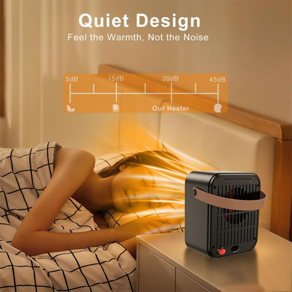 Портативний обігрівач Epik GXZ-N9 500–1000 Вт з керамічним нагрівачем