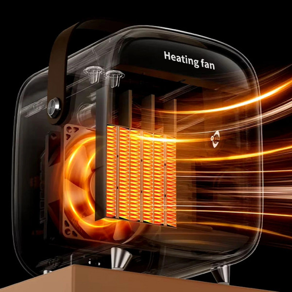 Портативний обігрівач Epik Y36 500-1000 Вт з керамічним нагрівачем