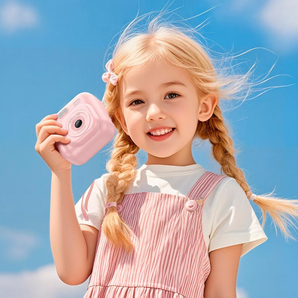 Детская камера мгновенной печати HOCO Dual Сamera DV211