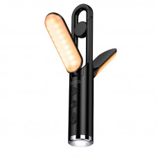 Кемпінгова лампа 2-в-1 HOCO HX13 — багатофункціональний ліхтар з акумулятором та SOS