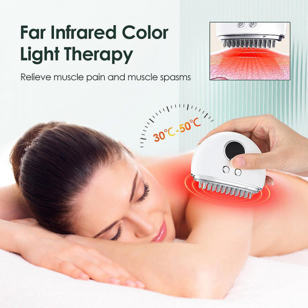 Масажер для голови DYM041 з меридіанною щіткою, EMS та вібрацією