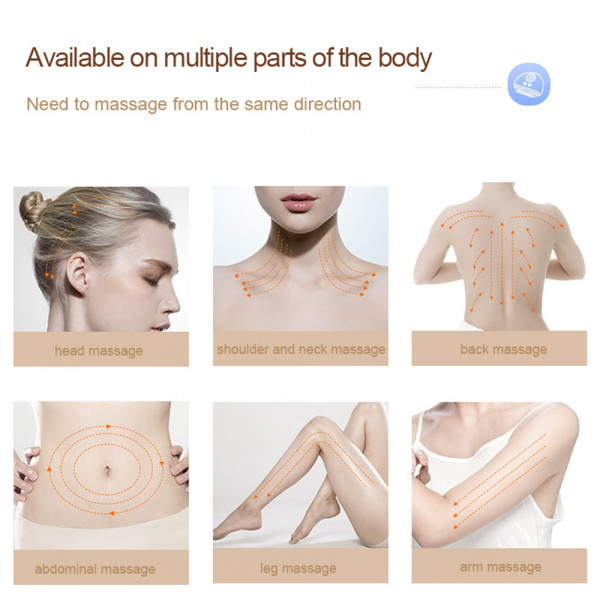 Масажер для голови DYM041 з меридіанною щіткою, EMS та вібрацією