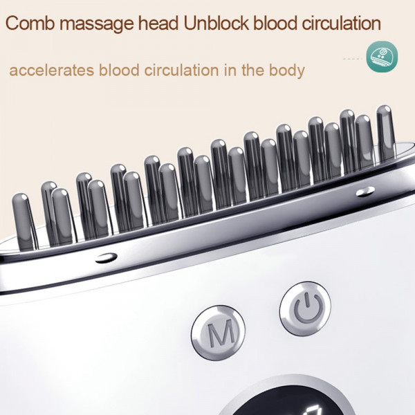 Масажер для голови DYM041 з меридіанною щіткою, EMS та вібрацією