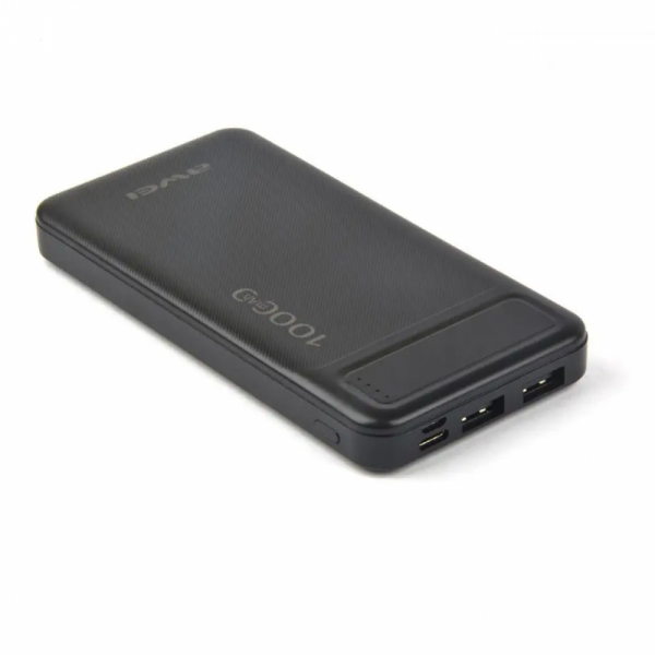 Павербанк AWEI P5K Pro 10000mAh з 2 USB портами, micro-USB та USB Type-C
