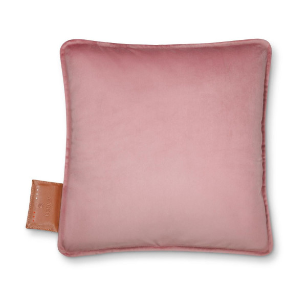 Акумуляторна електрогрілка-подушка BEURER HK 77 Heaty Blush-rose, з пультом управління та 3 температурними рівнями