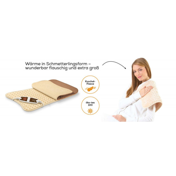 Електрогрілка BEURER HK 115 у формі метелика з шістьма температурними режимами