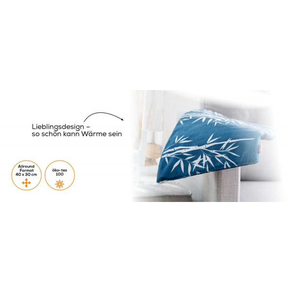 Електрогрілка BEURER HK 35 Blue з трьома температурними режимами та функцією швидкого нагріву