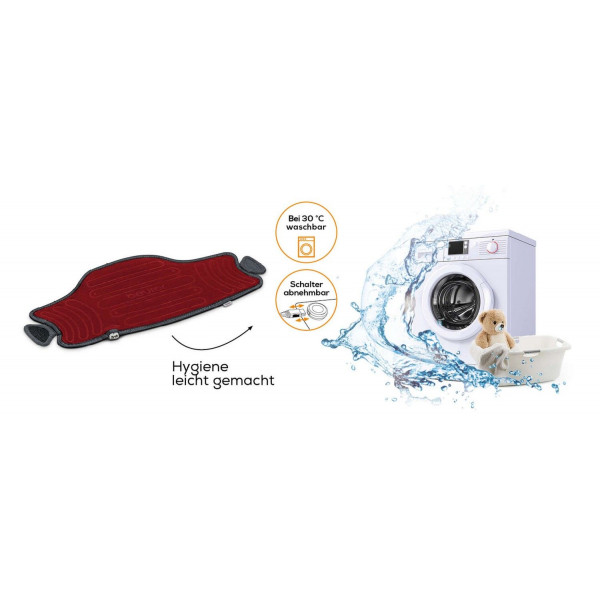 Електрогрілка BEURER HK 55 з фіксацією на тілі та трьома температурними режимами