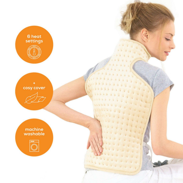Анатомічна електрогрілка BEURER HK 58 для спини та шиї, з фіксацією