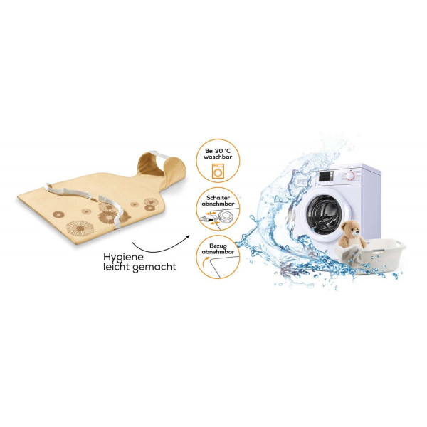 Анатомічна електрогрілка BEURER HK 58 для спини та шиї, з фіксацією