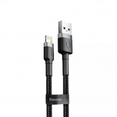 Кабель Baseus Cafule USB-A → Lightning 1 м с поддержкой быстрой зарядки 2.4A
