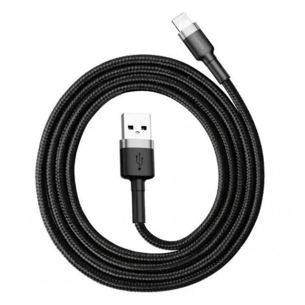 Кабель Baseus Cafule USB-A → Lightning 1 м с поддержкой быстрой зарядки 2.4A