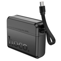 Павербанк HOCO Q38 Excellent PD 10000mAh 20W Lightning USB Type-C з двостороннім кабелем для швидкої зарядки