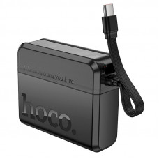 Павербанк HOCO Q38 Excellent PD 10000mAh 20W Lightning USB Type-C з двостороннім кабелем для швидкої зарядки
