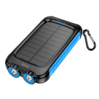 Павербанк HOCO SunPower DB51 8000mAh 2USB / Type-C з сонячною панеллю та ліхтариком