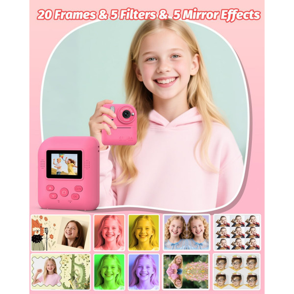 Детская камера мгновенной печати Instant Print Camera P89