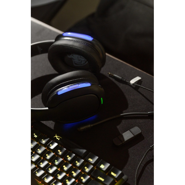 Беспроводные игровые наушники Kotion Each Q3 2.4G с виртуальным звуком 7.1 Уценка