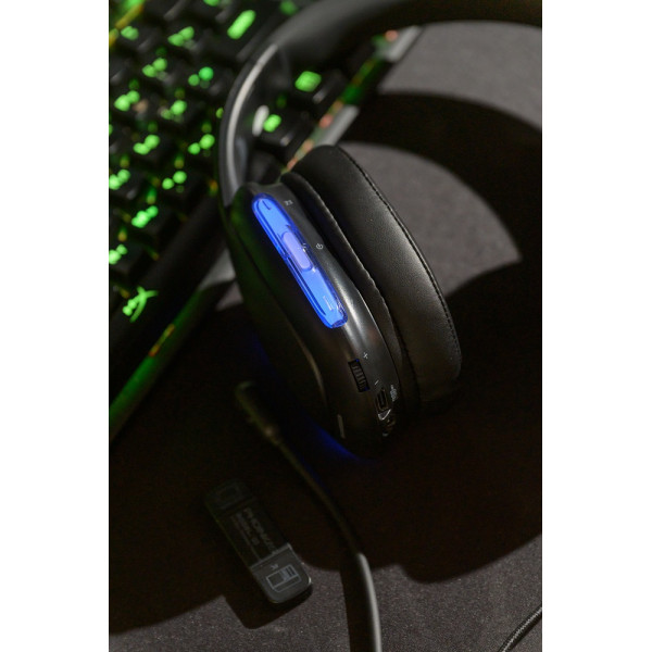 Беспроводные игровые наушники Kotion Each Q3 2.4G с виртуальным звуком 7.1 Уценка