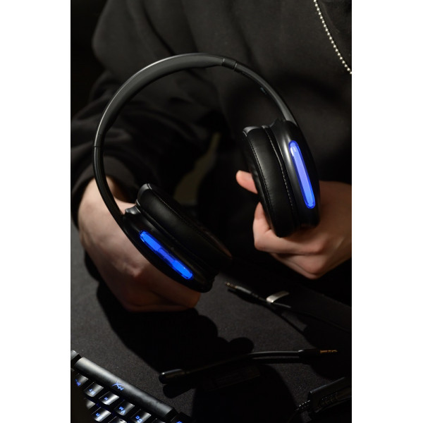 Беспроводные игровые наушники Kotion Each Q3 2.4G с виртуальным звуком 7.1 Уценка