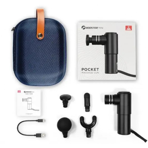 Перкуссионный массажный пистолет Booster Mini 2500 мАч – компактный массажер для триггерных точек