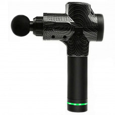 Перкуссионный массажный пистолет Rlaxyoo S3 2400 мАч для мышц - 30 режимов, 6 насадок