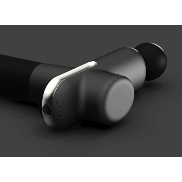 Перкуссионный массажный пистолет Lightsaber Booster U1 2500 мАч - массажер для тела и мышц с 6 насадками