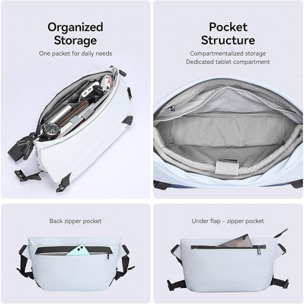 Вместительная сумка через плечо Mark Ryden MR2819 с отделом под планшет 11"