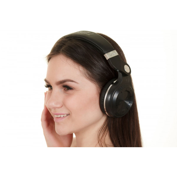 Бездротові Bluetooth навушники Bluedio T2 Plus з вбудованим радіо Уцінка