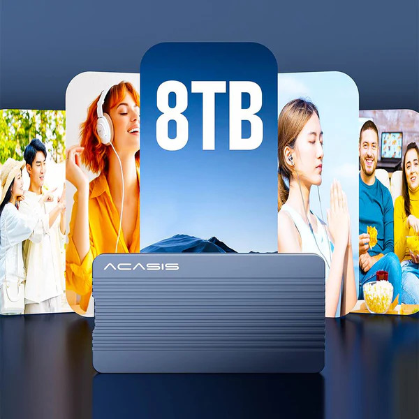 Внешний корпус Acasis TBU405Air для M.2 NVMe SSD, Thunderbolt 4/3/USB4, до 40 Гбит/с