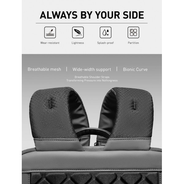 Рюкзак для ноутбука 15.6" Mark Ryden MR7003 надлегкий з вентильованою спинкою