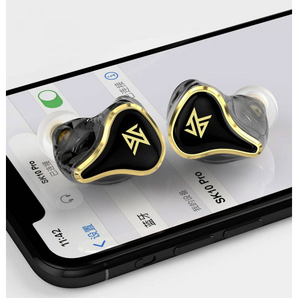 Бездротові навушники Bluetooth KZ SK10 Pro з гібридними випромінювачами Уцінка