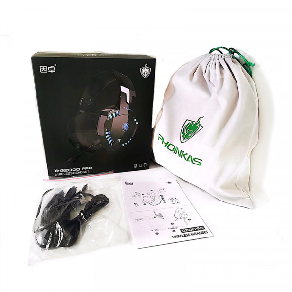 Бездротові геймерські навушники Kotion Each G2000BT Pro зі знімним мікрофоном Уцінка