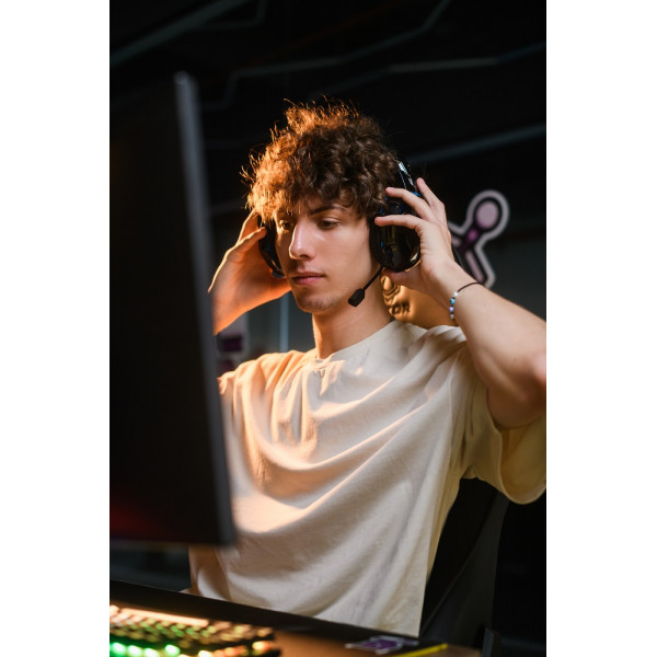 Бездротові геймерські навушники Kotion Each G2000BT Pro зі знімним мікрофоном Уцінка