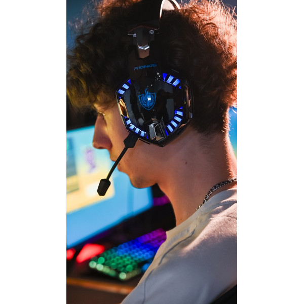 Бездротові геймерські навушники Kotion Each G2000BT Pro зі знімним мікрофоном Уцінка