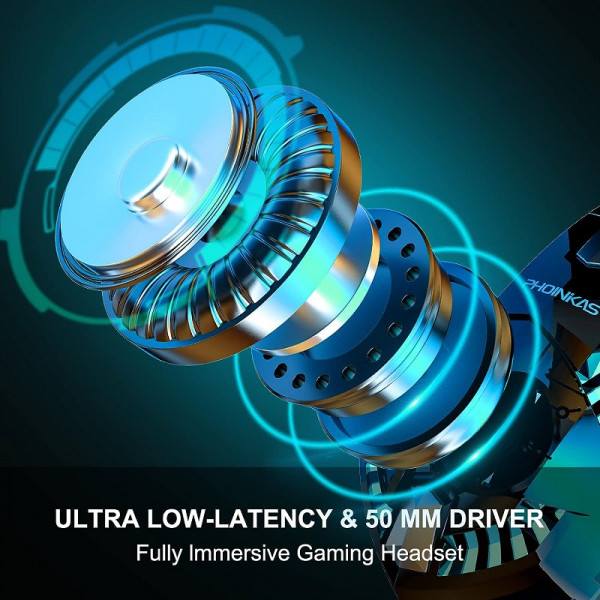 Бездротові геймерські навушники Kotion Each G2000BT Pro зі знімним мікрофоном Уцінка