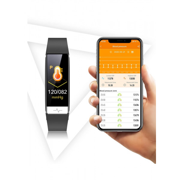 Фітнес-браслет Lemfo Y91 з вимірюванням тиску і рівня кисню в крові Уцінка