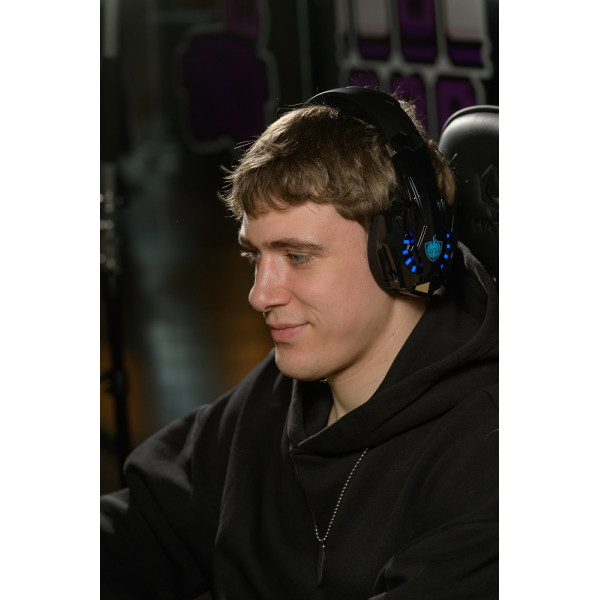 Беспроводные геймерские наушники Kotion Each G9000BT с поддержкой объемного звука 7.1 Stereo Sound Уценка