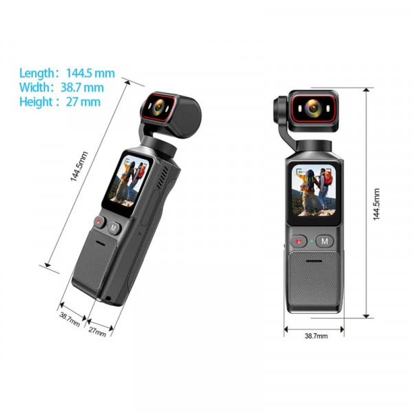 Екшн-камера L19 4K Ultra HD з Wi-Fi та стабілізацією