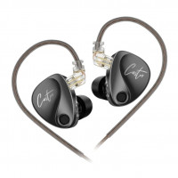 Вакуумные наушники KZ Castor Bass Hi-Fi проводные IEM с двойным динамическим драйвером