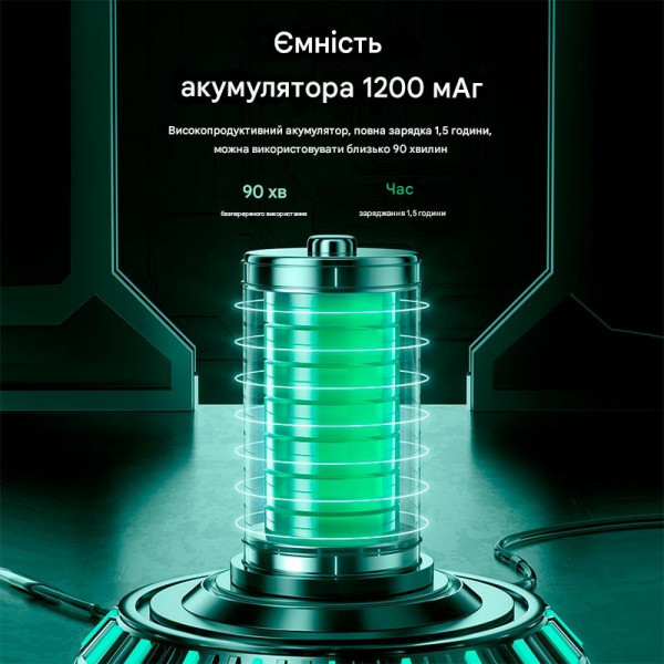 Аккумуляторная машинка для стрижки HOCO DAR03 Breeze в металлическом корпусе с дисплеем