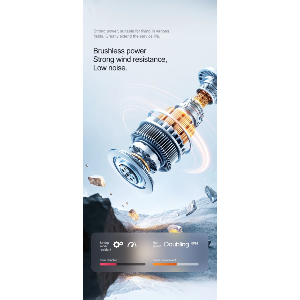 Квадрокоптер XKJ K21 MAX WiFi FPV 4K з подвійною камерою та LCD-екраном 4.3" на пульті