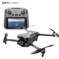 Квадрокоптер GT50 FPV с камерой 8K, ЖК-пультом с экраном и системой обхода помех